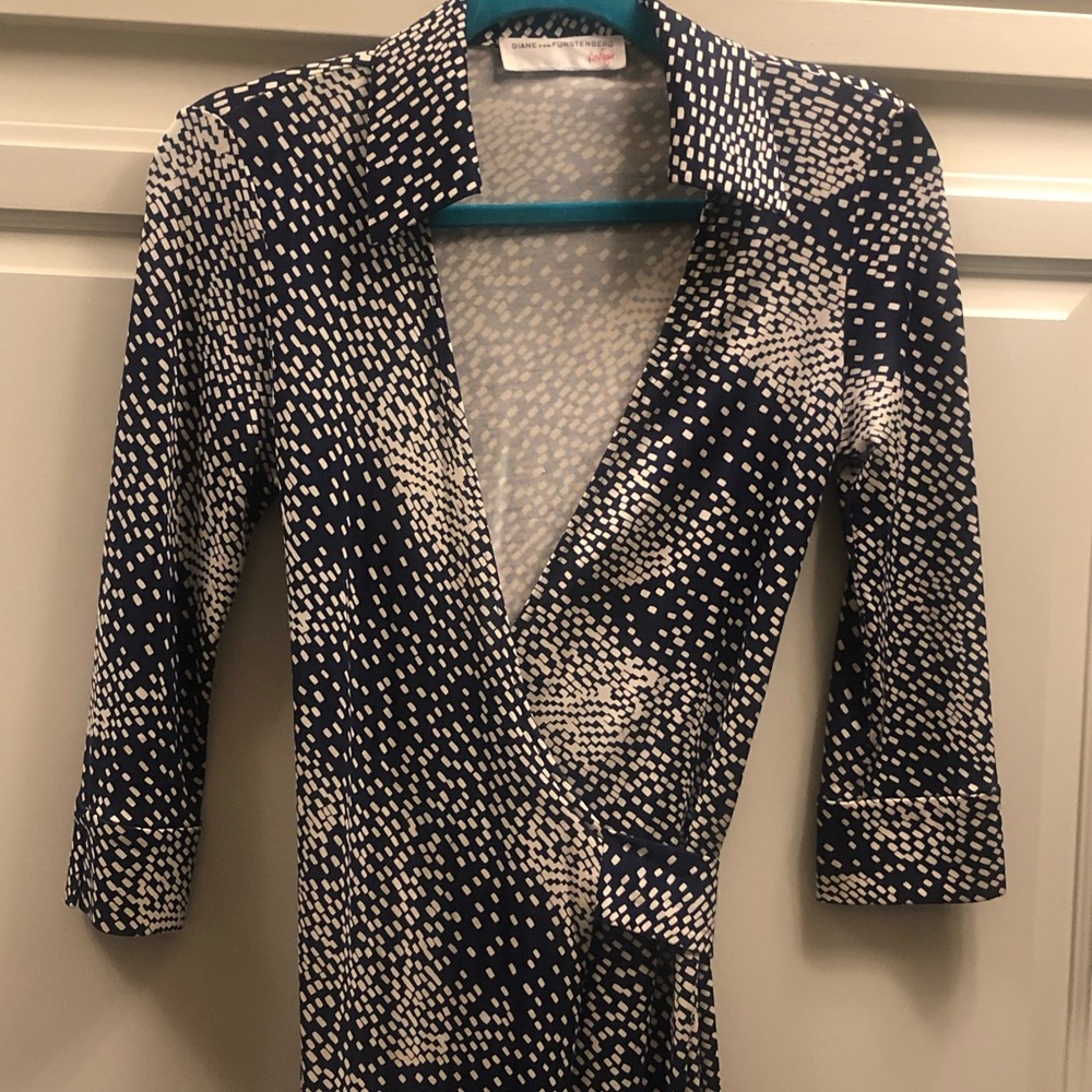 DVF- wrap dress